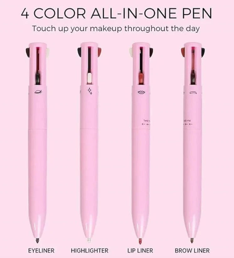 4 in 1 Makeup Pen - Waterproof & Long Lasting