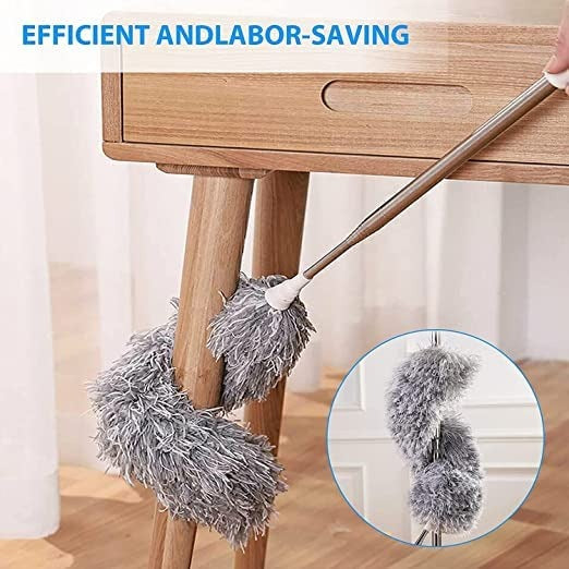 Bendable Dust Cleaner, Flexible Feather Dust Remover