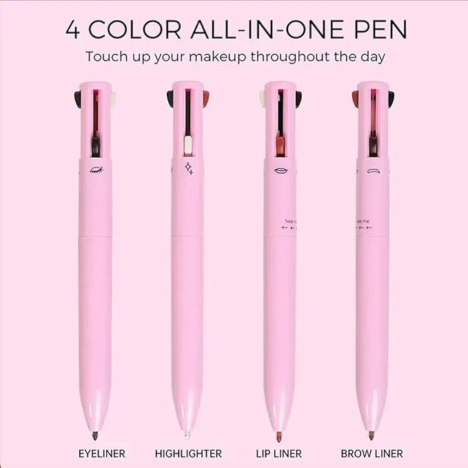 4 in 1 Makeup Pen - Waterproof & Long Lasting