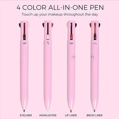 4 in 1 Makeup Pen - Waterproof & Long Lasting