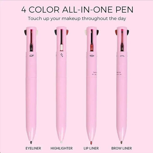 4 in 1 Makeup Pen - Waterproof & Long Lasting