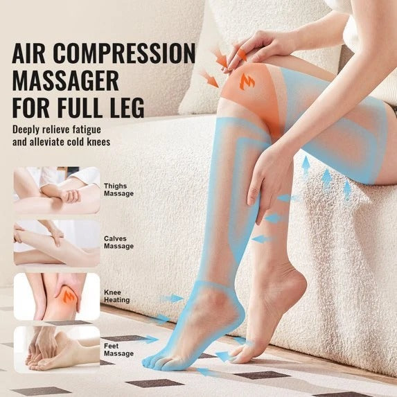 Air Compression Leg Massager, Leg Pain relief