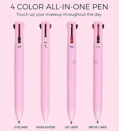 4 in 1 Makeup Pen - Waterproof & Long Lasting