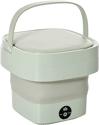 Portable Foldable Washing Machine Mini Laundry Washer with Spin Dryer
